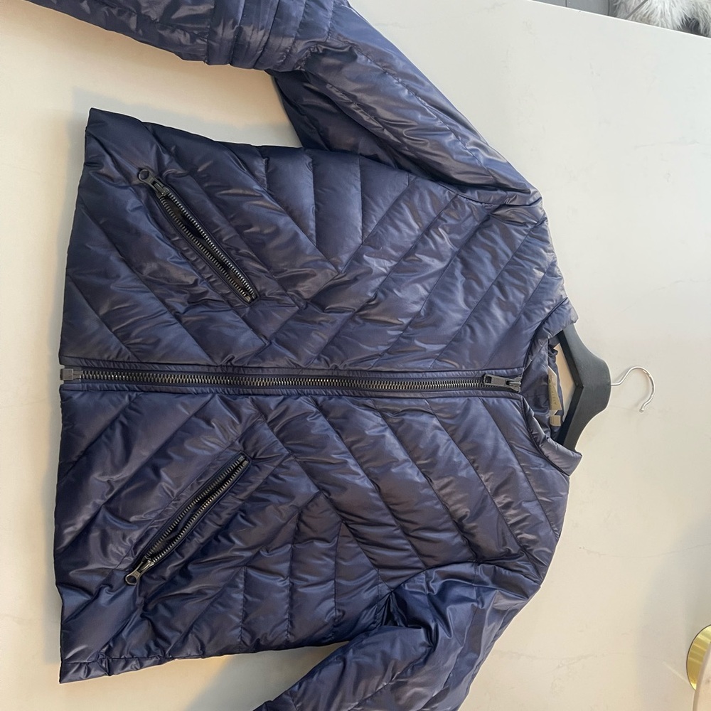 Athleta Bundle of five Women's Jackets -Black, Blue, Gray, Silver Size:M 
EUC - Picture 7 of 13